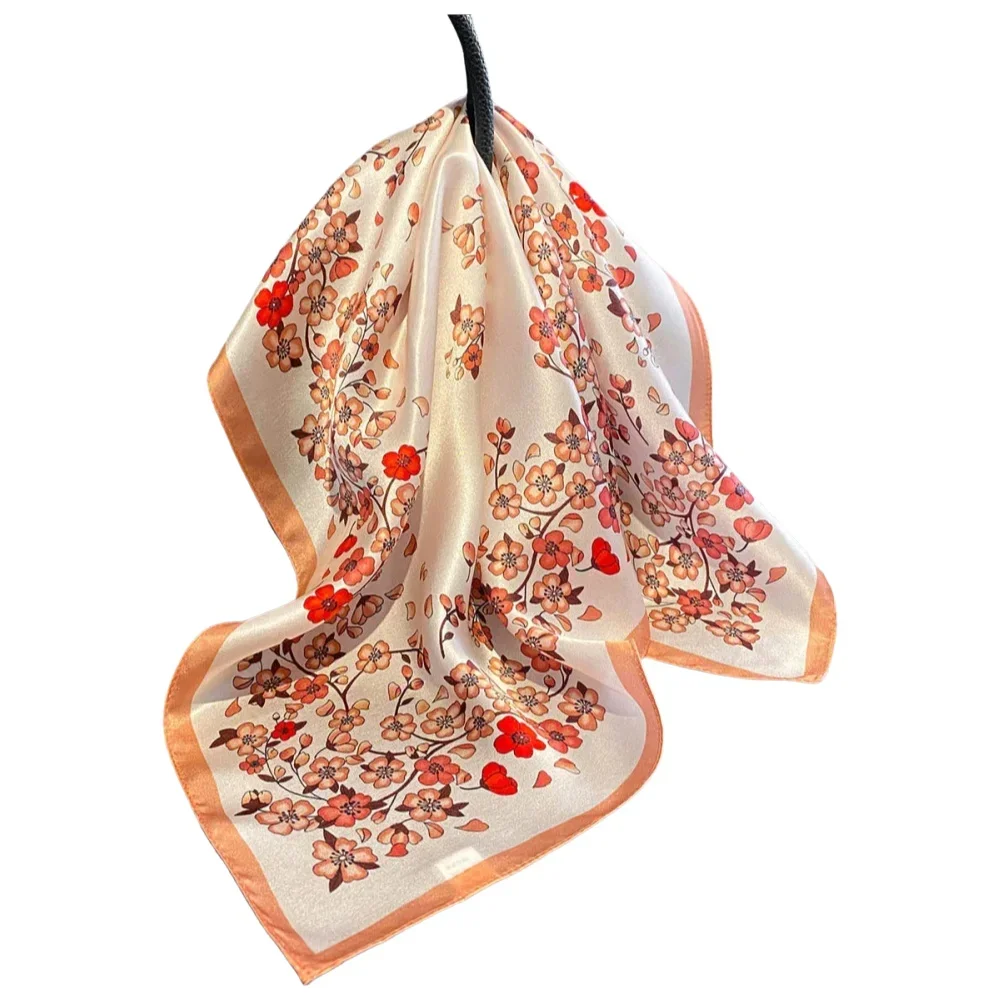 

100% Natural Silk Square Scarf Women Headscarf Neckscarf Real Silk Scarves Shawls Wraps Poncho Hijab Bandana Kerchief echarpe
