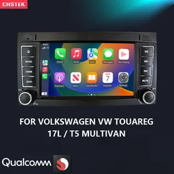 CHSTEK Car Radio Android Auto Carplay For Volkswagen T5 Multivan VW Touareg 1 7L Bluetooth Navigation WIFI 4G Multimedia Stereo