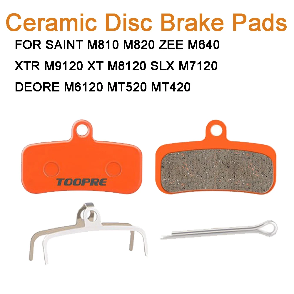 Bicycle Disc Brake Pads Ceramic For M9120 M8120 M7120 M6120 Saint M810 M820 ZEE M640 MT520 H01A H03A H03C D03S Bengal