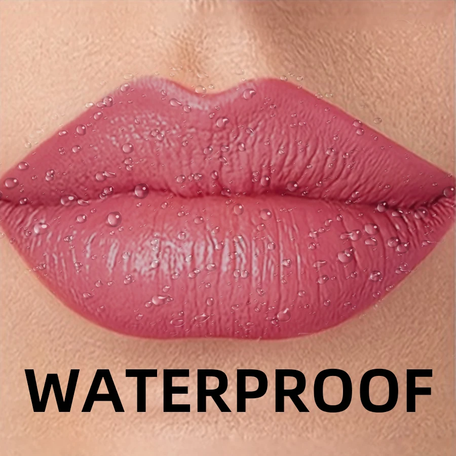 7 Color Waterproof Lip Liner Peel Off Lip Tint Long Lasting Matte Lip Gloss Red Pink Rose Contour Tear-off Lip Makeup Stian Cosm