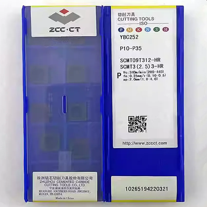 

SCMT09T308-HR YBC252/SCMT09T312-HR YBC252/SCMT09T308-HR YBC251 YBC351/SCMT09T308-HMS YBD152 ZCC.CT CNC carbide turning inserts