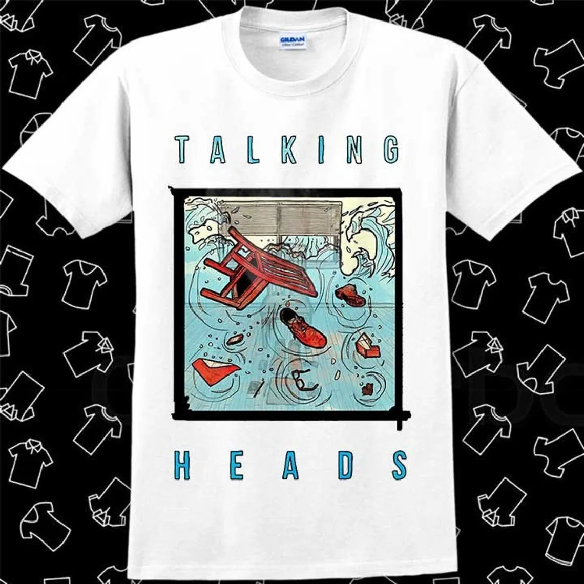 Talking Heads Stood A Small Cottage T Shirt Meme Gift Funny Vintage Style Unisex