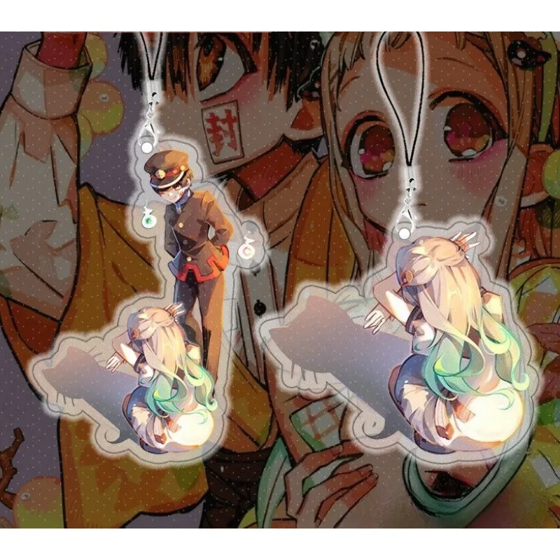 

Toilet-bound Hanako-kun Mobile Phone Chain Hanako Yashiro Nene Anime Peripherals Cute Cartoon Originality Acrylic Keychain Gifts