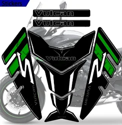 Per Kawasaki VULCAN S VULCAN-S 650 VN650 Tank Pad 2018 2019 2020 2021 adesivi moto decalcomania Kit olio combustibile protezione ginocchio