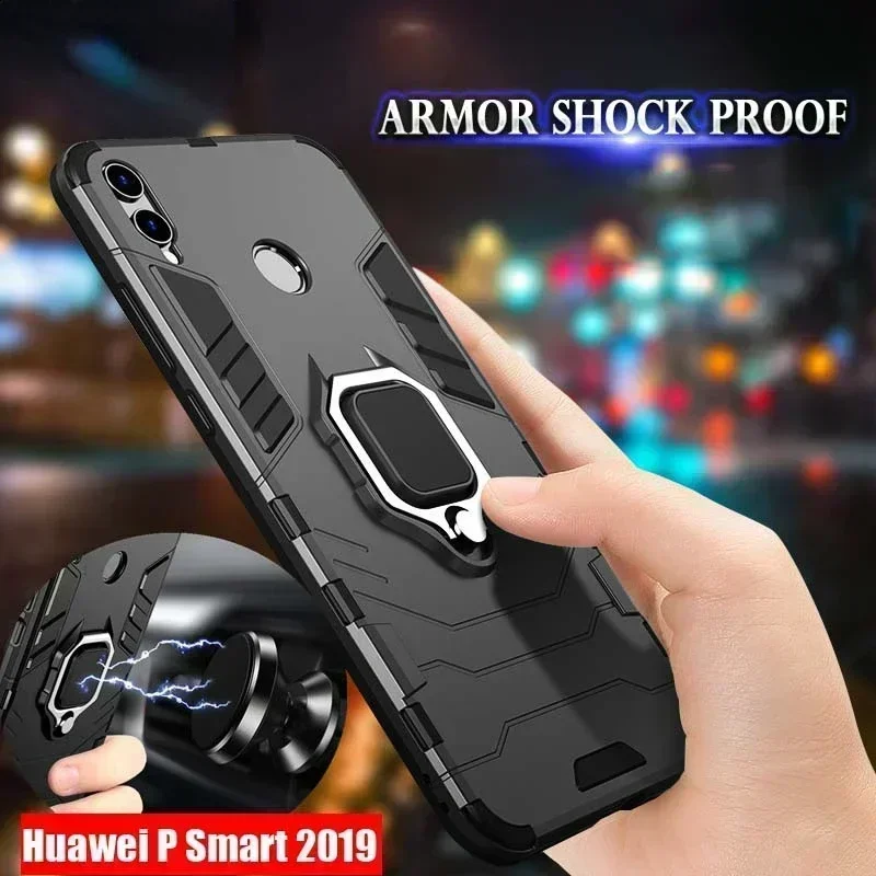 Armor Case For Huawei P Smart Plus 2019 2021 2020 Y5P Y6P Y7P Y8P Y7A Y9A Nova 5T 3 3i P20 P30 Pro P40 Lite E Phone Cover Coque