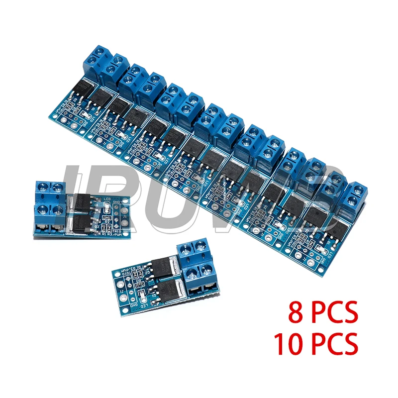 15A 400W MOSFET Trigger Switch Drive Module PWM Regulator Control Panel DC 5V-36V Electronic Switch Control Board for arduino