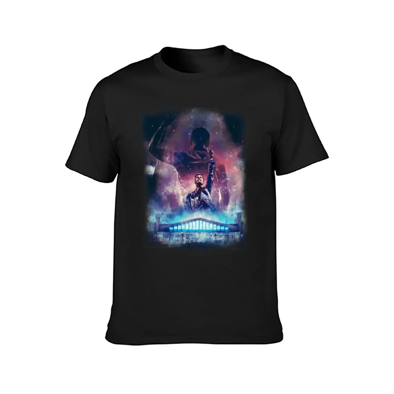 Artistic of DJ Armin vanBuuren gradient best seller T-Shirt rapper graphic tees big and tall t shirts for men