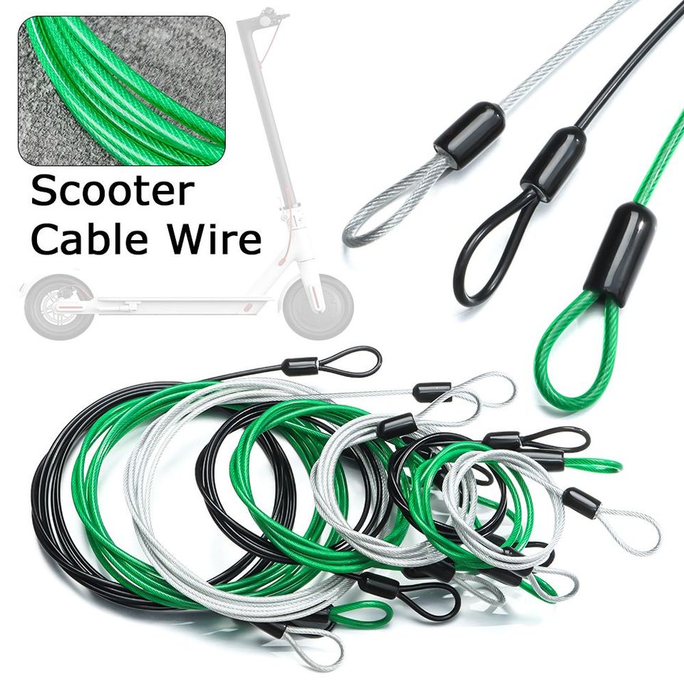  0.5/1/2Meters Bicycle Lock Wire Cycling Strong Steel Cable Lock MTB Road Bike Lock Rope Anti-theft Safety Bicycle Accessory 