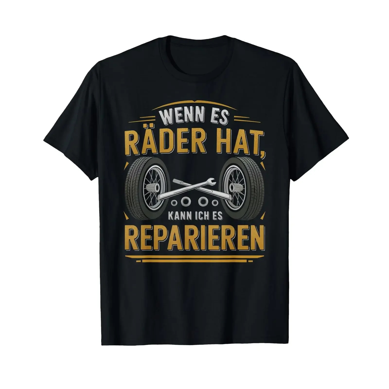 If it has wheels I can fix Car Mechanic T Shirt vintage Washed Top For Everyday Wear fashion Stylish graphic Soft Slightly