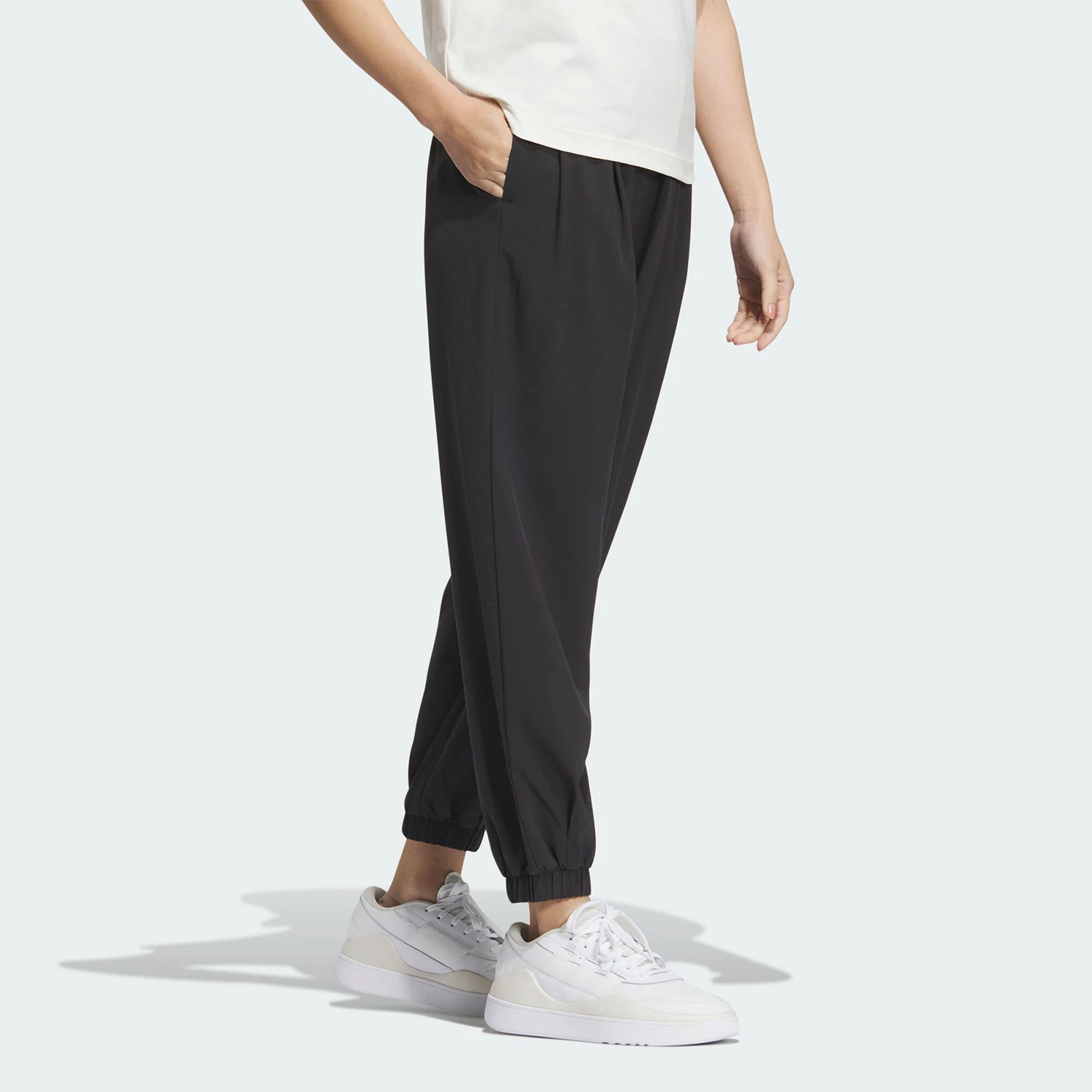 Adidas genuine new women's sunscreen UPF50+loose cropped pants IM8833