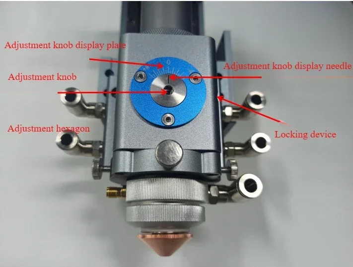 DLASER CO2 Laser Mixed Cutting Head for Metal Nonmetal Stainless Steel Acrylic Wood Engraving Machine Parts