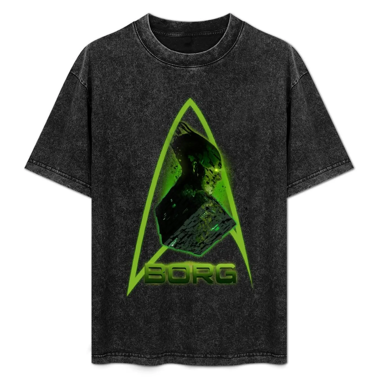 

Star Trek: The Next Generation Borg Queen Starfleet Insignia T-Shirt boys whites Funny t-shirts mens vintage t shirts