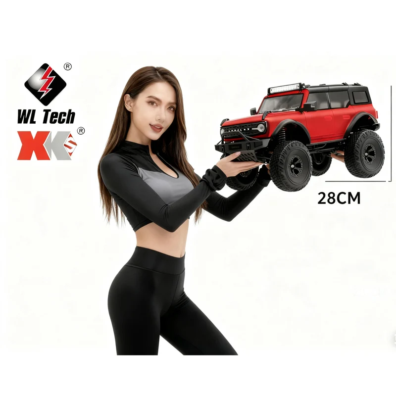 

Профессиональный 1:18 WLtoys Bronco Rock Crawler 4WD 2-скоростной радиоуправляемый грузовик с механическим переключением передач светодиодный светильник RTR автомобиль с дистанционным управлением