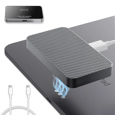Magnetic Wireless Charger for iPad Pro 12.9 (3rd/4th/5th/6th) & iPad Air 13 (M2/M3) ONLY, 18W Fast Charging Smart Connector Cha