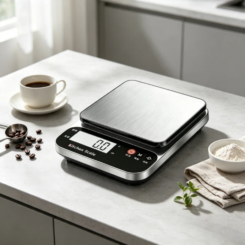 Unisex Small Digital Kitchen Scale, High Precision Food Gram Scale for Baking, Waterproof Long Battery Life Home Commercial Use