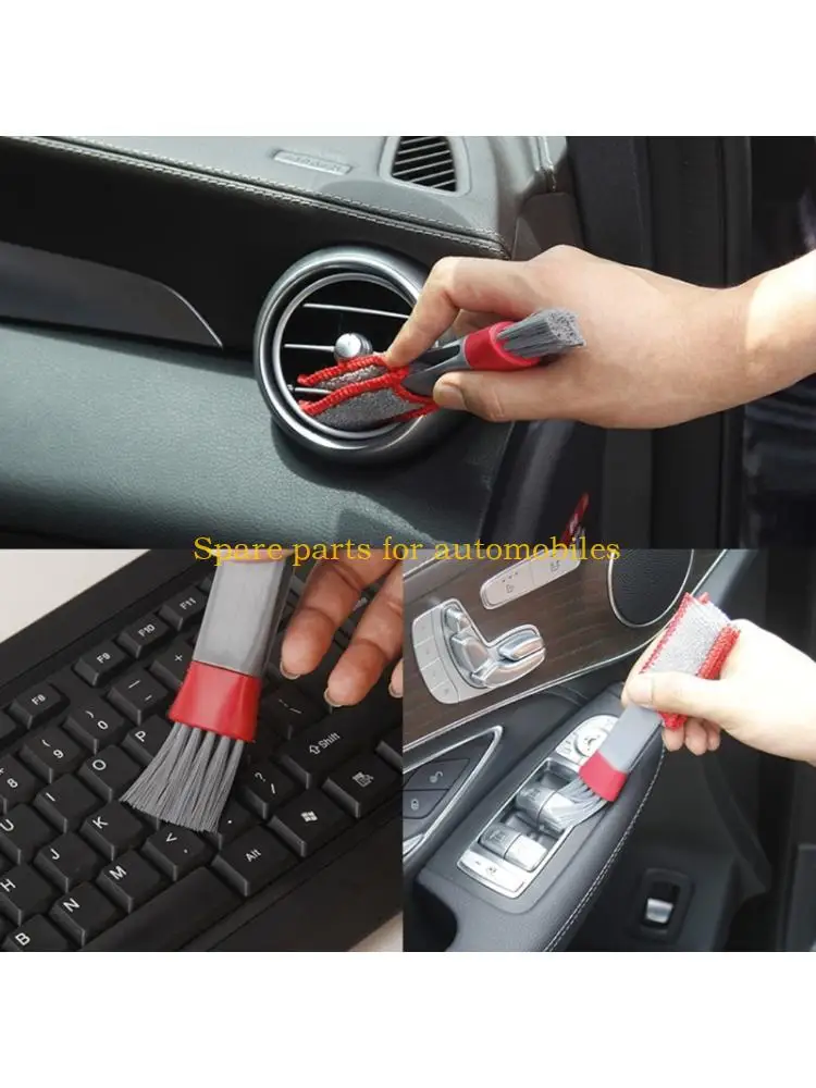 

H58F Компактный инструмент для очистки автомобильных вентиляционных отверстий с двойной головкой Прочная конструкция из удаление