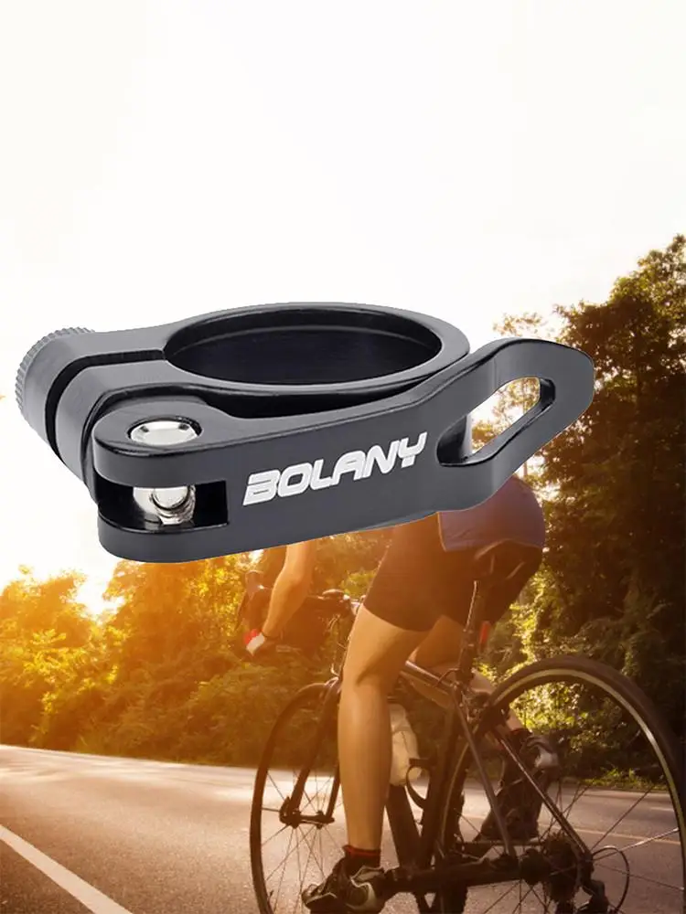 AliExpress 30.4/30.8/30.9/31.6mm Bicycle Seat Clamp Bike Seat Tube Clip Aluminium Quick Release Mountain MTB BMX Road Bike Seatpost Clamp