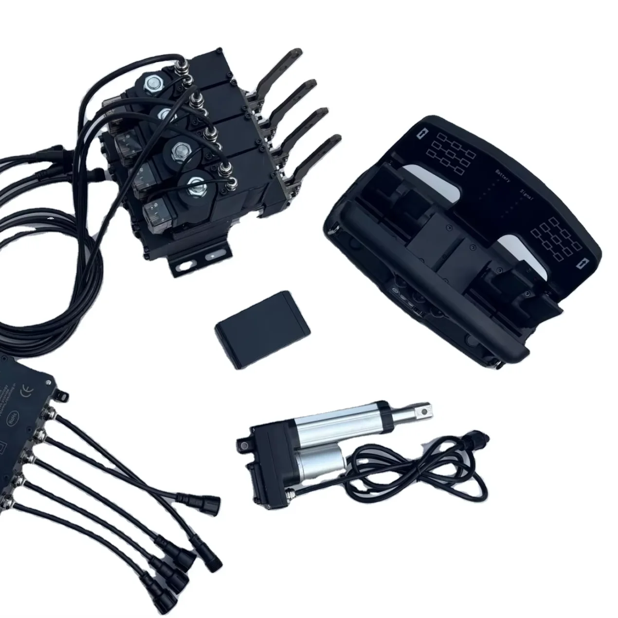 4-Channel Wireless Remote Control Upgrade Kit for Truck Cranes Includes Clutch Motor