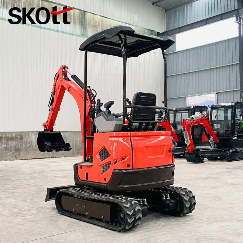 Best Selling 1.8T Compact Excavator | CE & ISO Certified | OEM Customization | Direct Factory Price with Support