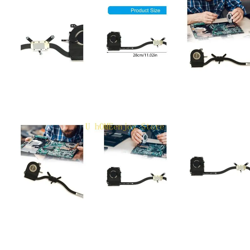 

B0KF Вентилятор охлаждения процессора + радиатор для ноутбука 13,3 дюйма 900-13ISK EG45040S1-C040-S9A EG45040S1-C050-S9A