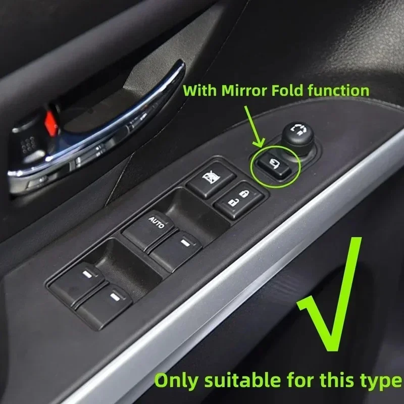 Smart Auto Power Window Lifter & Side Mirror Fold Unfold Module With Plug Wire Harness For Suzuki SX4 S-Cross JY 2014-2025 Remot