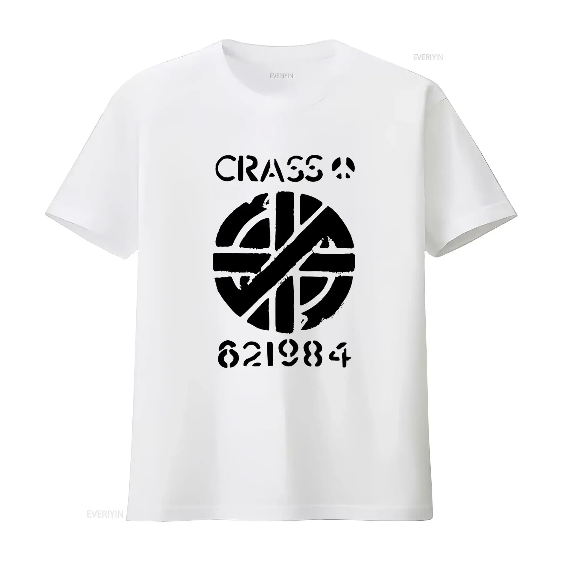Crass The Feeding Of 5000 Inner Music Movie Film Meme Funny Style T Shirt T1627 vintage Washed Soft Casual Stylish