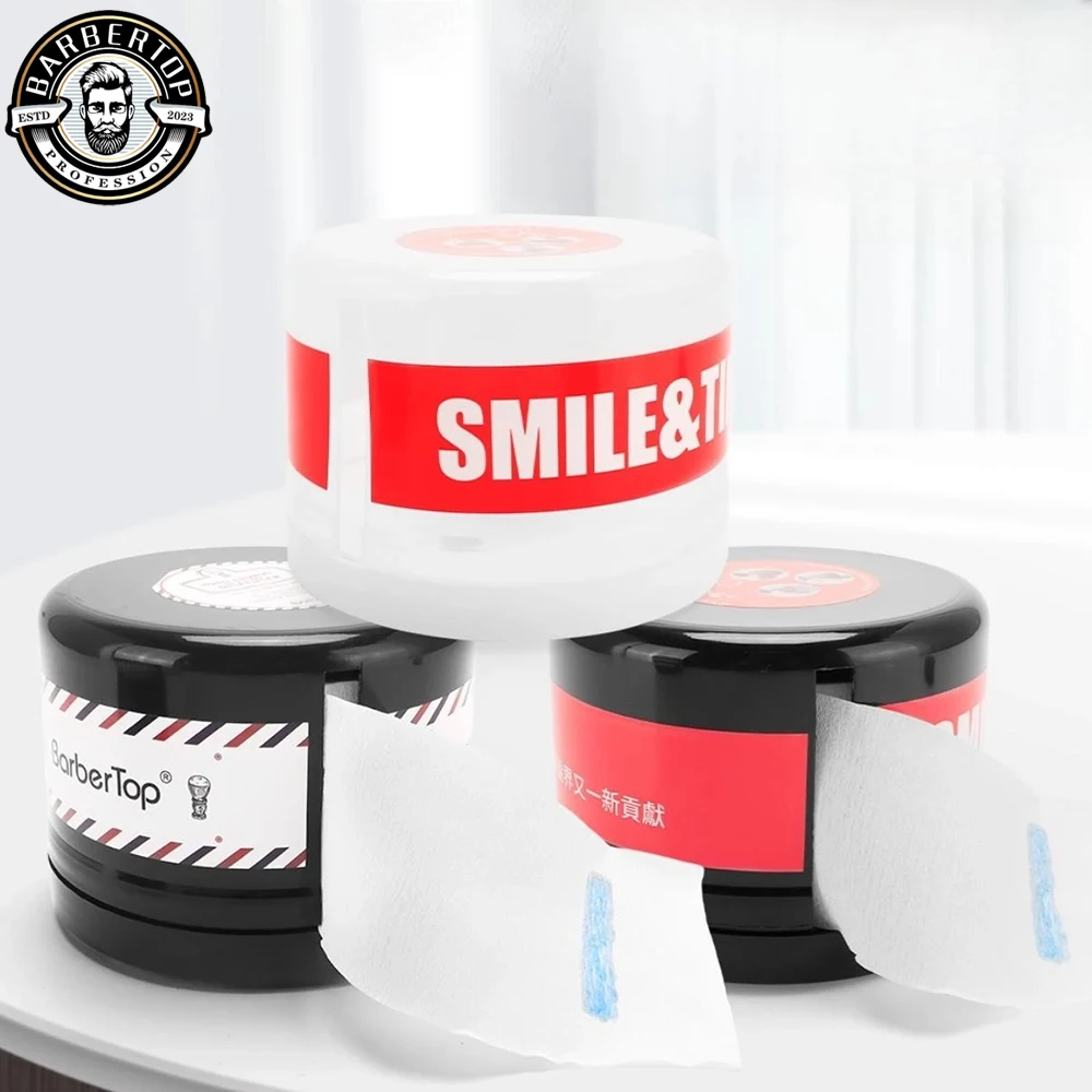 이발소 목 종이 롤 거치대, 일회용 목 스트립, 조직 칼라, 테이프 상자, 미용 종이 보관 케이스, 살롱 이발 도구