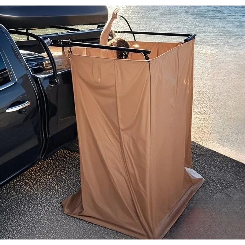 

Portable Folding Single Shower Tent, Outdoor Waterproof Privacy Tent for Camping, Changing & Shower