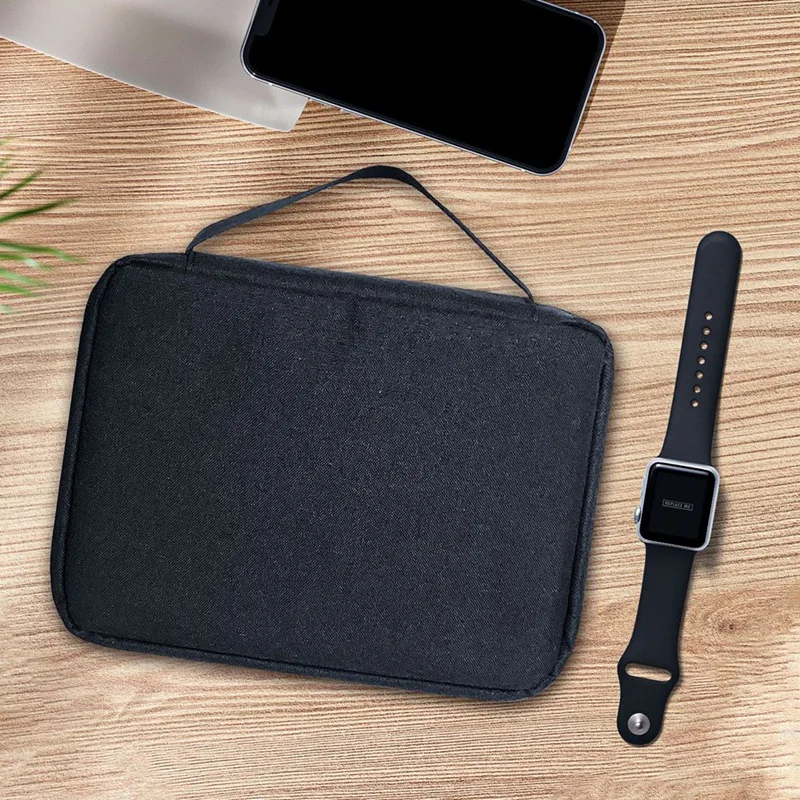 20 Watch Band Organizer DurableWatch Straps Holder Storage Carrying Case for Most Sizes of Watch Straps Gray