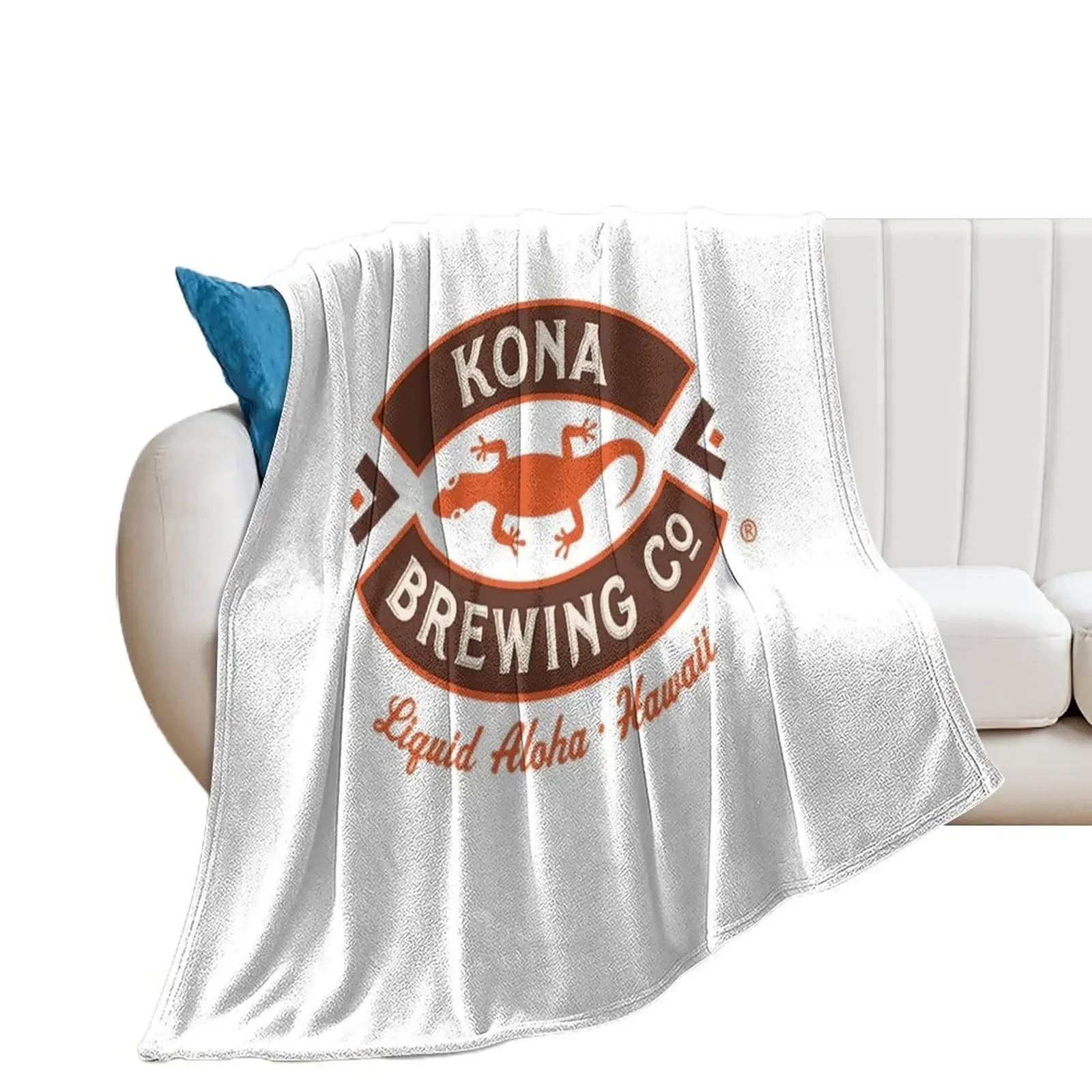 BEST SELLER - Kona Brewing Throw Blanket Beautifuls Picnic Warm Blankets