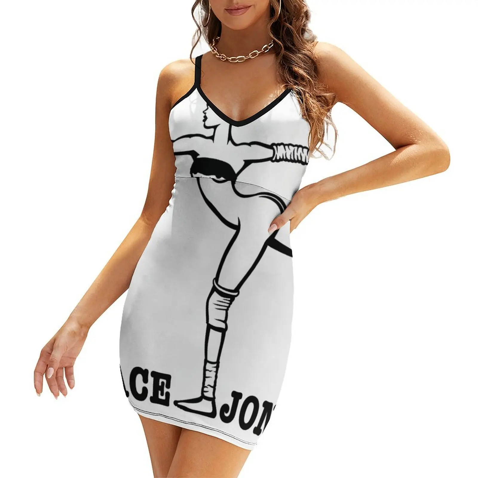 

Grace Jones Sling Dress summer dresses for women 2025 summer clothes women's elegant loose dresses ceremony dresses