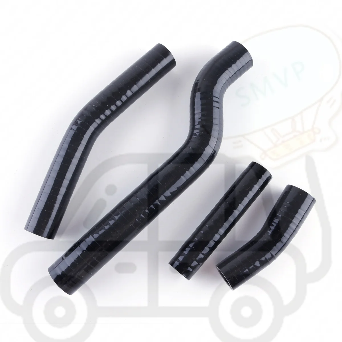 4PCS For Yamaha YZF450 WR450 YZ450F 2003 2004 2005-2009 Motorcycle Tools Radiator Coolant Silicone Hoses Replacement Parts 3PLY