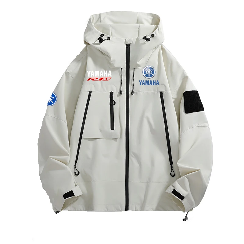 2026 Yamaha Logo Jacket Coat Waterproof Windproof Durable Unisex Fashion Urban Flight Suit Lightweight Breathable Trendy Outdoor