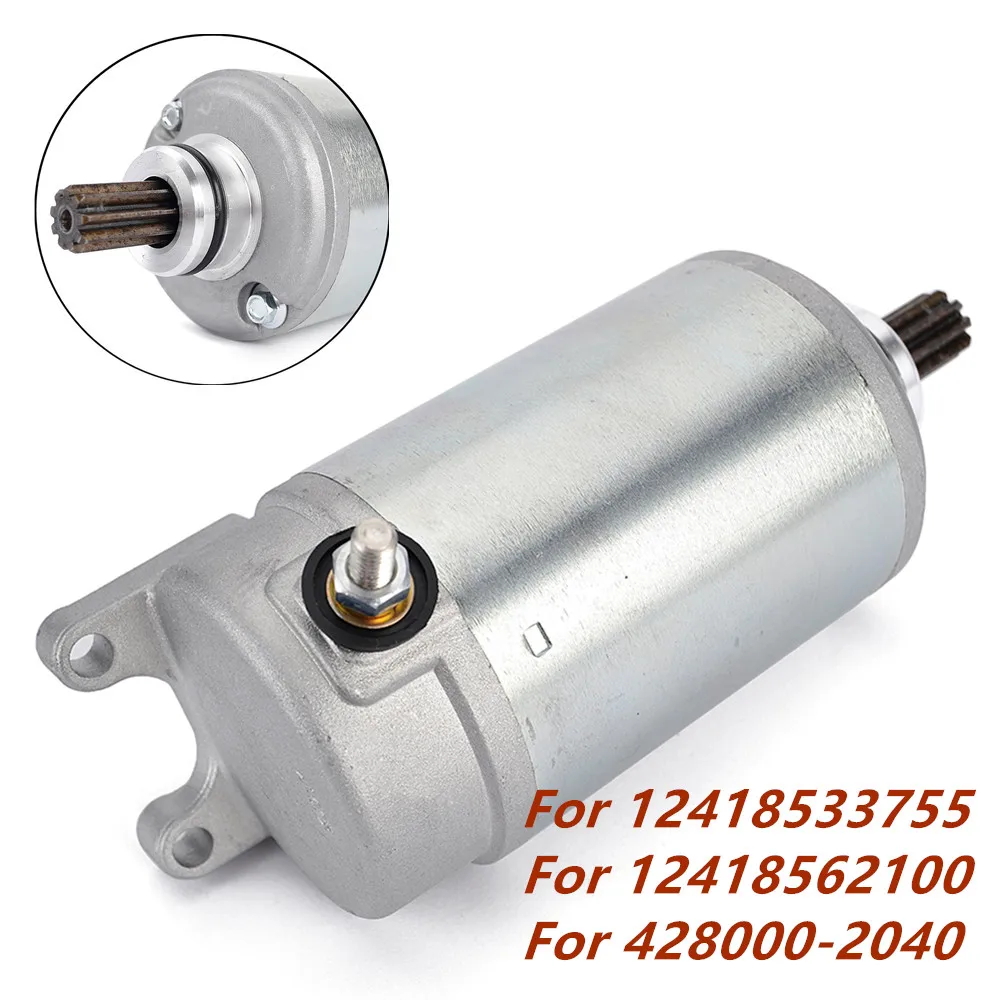 Starter Motor For BMW K1200S K1300S K1200R K1300R K1600 GT GTL K1200GT K1300GT K44 K48 K40 K43 12418533755 12418562100