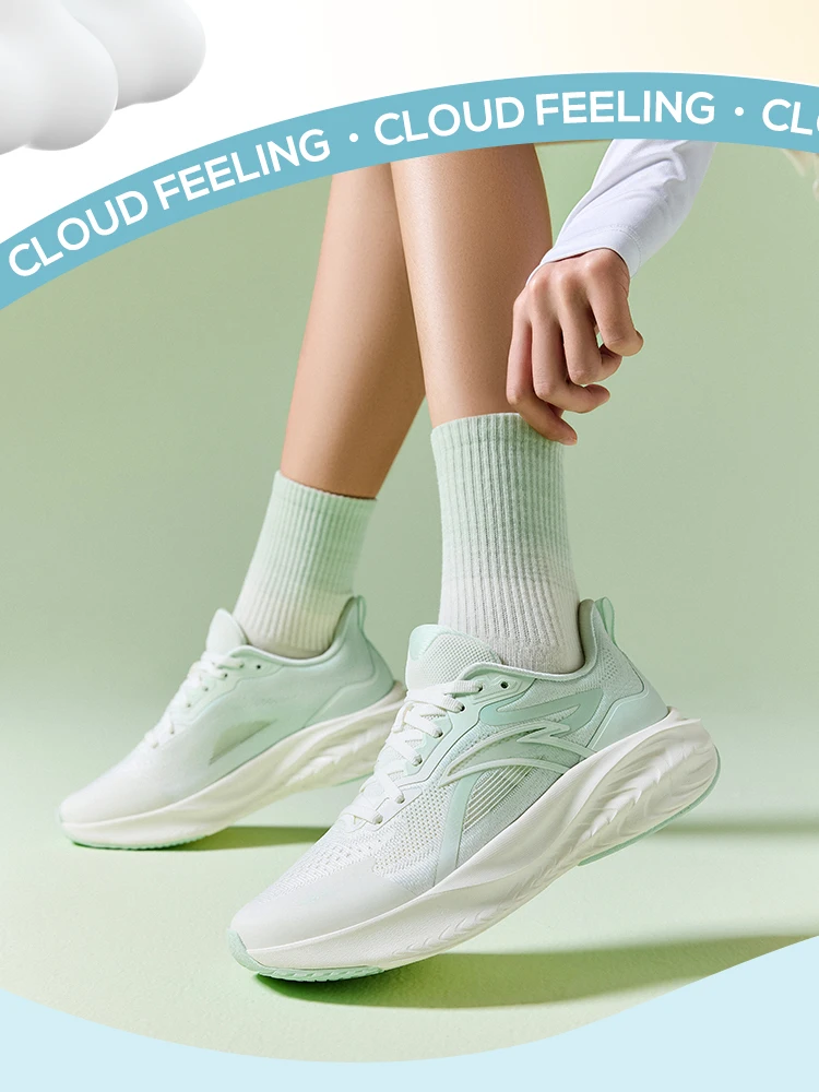 ANTA Men's Running Shoes Yungan Soft Bottom Comfortable, Lightweight, Breathable, Durable Sports Shoes