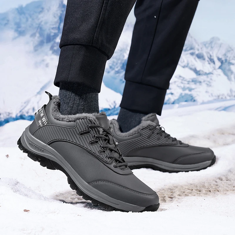 

Детские повседневные кроссовки, брендовая кожаная детская плюшевая спортивная обувь, студенческие кроссовки для бега для мальчиков и девочек, легкие теплые кроссовки