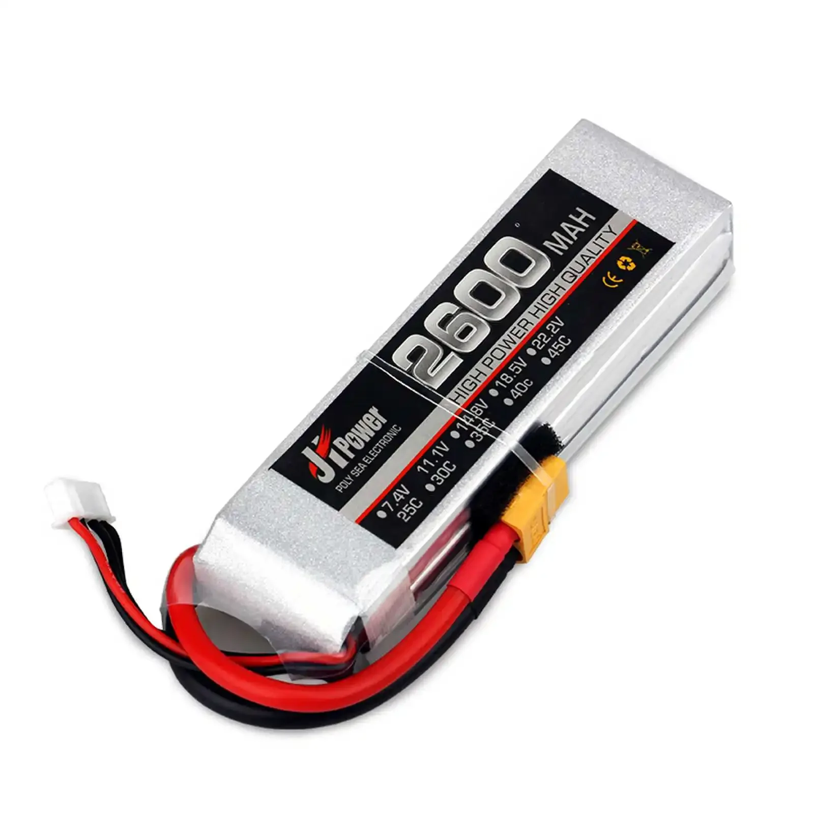 

Аккумулятор LiPo 4S 14,8 в 2600 мАч 25C 35C 60C Max 50C 70C 120C для радиоуправляемых вертолетов, автомобилей, самолетов, квадрокоптеров, литий-полимерные аккумуляторы XT60 XT90