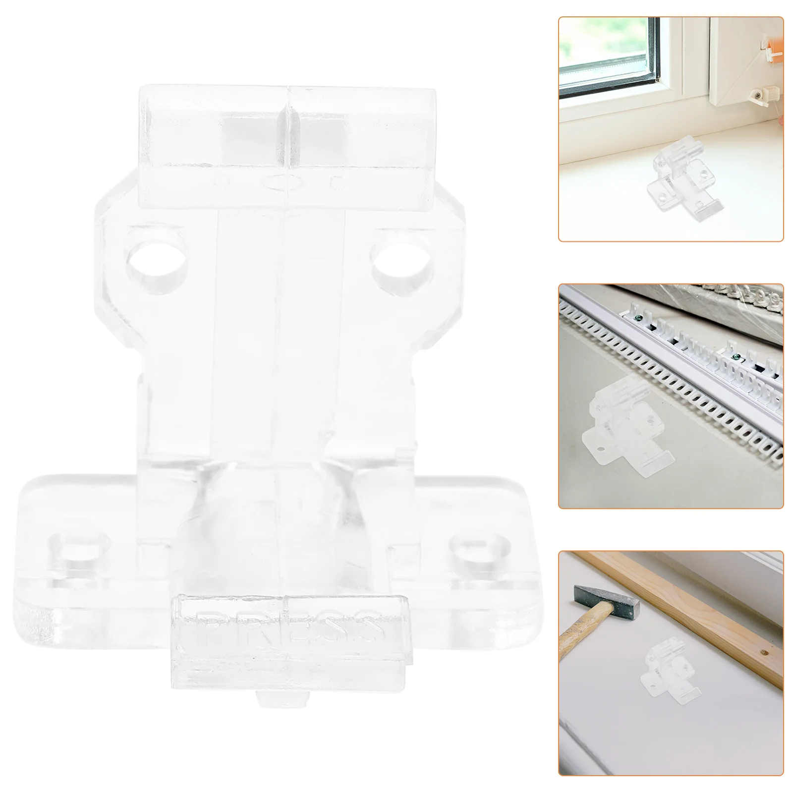 

1 Pair Roller Blind Fittings Modern Wall Ceiling Mount Brackets For Window Blinds Accessories Replacement Parts Hardware