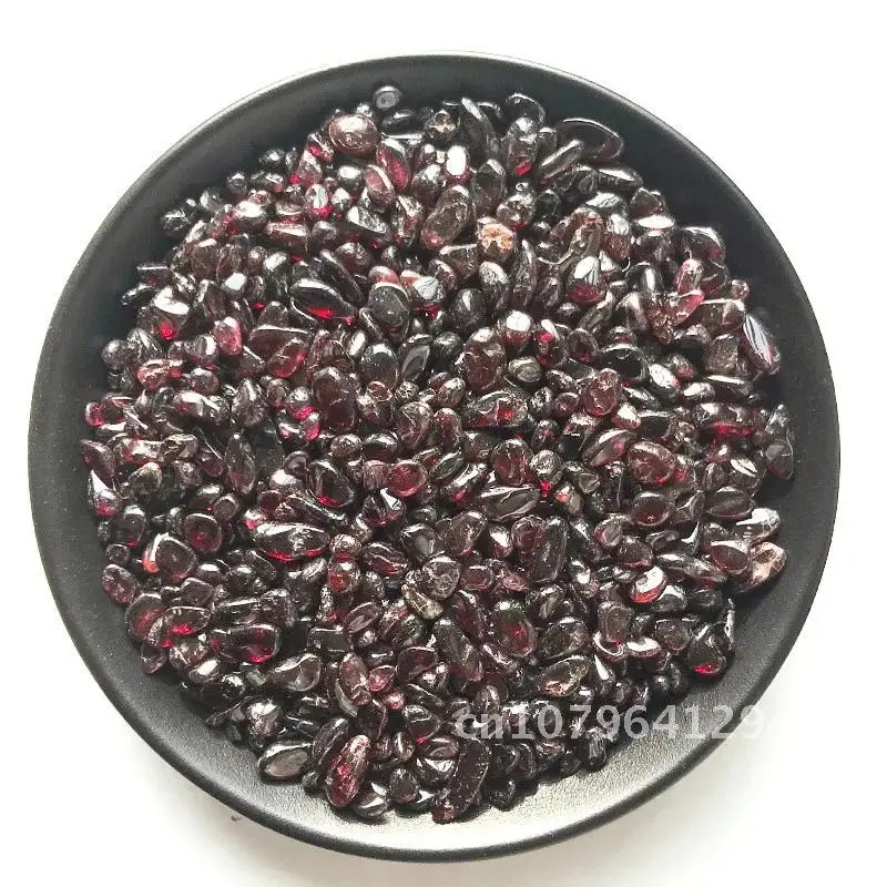 100g Natural Red Garnet Quartz Crystal Polished Stone Rock Gravel Gem Healing E04 Natural Stones and Minerals