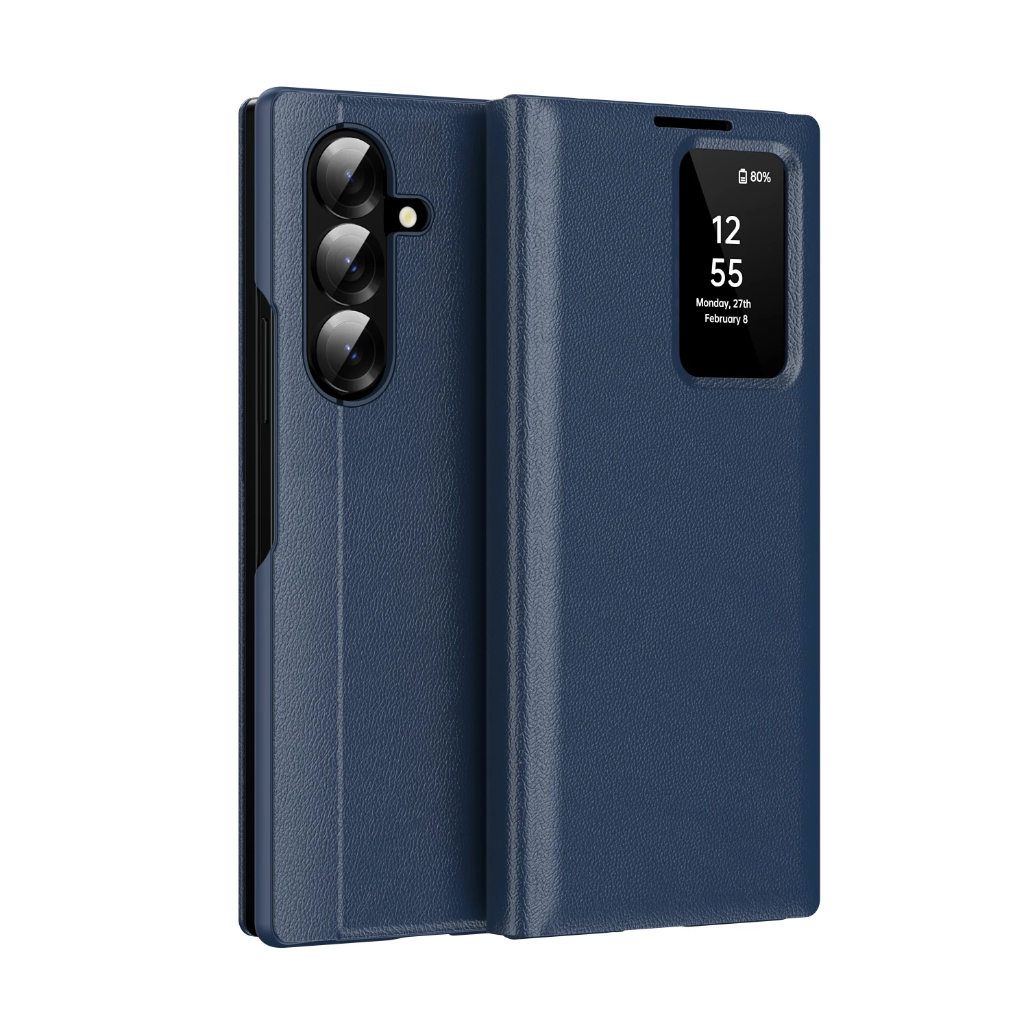 Smart Window S-View Telefoonhoesje voor Samsung GALAXY S26 Ultra 5G Flip Portemonnee Kaarthouder Cover Luxe Beschermende Skins Shell Stand