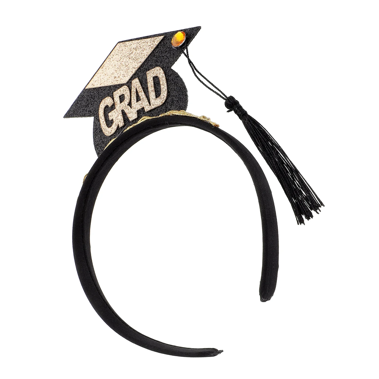 

Mini Graduation Hat Tassel Headband Fashionable Accessory for Ceremonies Parties Cosplay Photo Props Decor Mini Graduation Hat