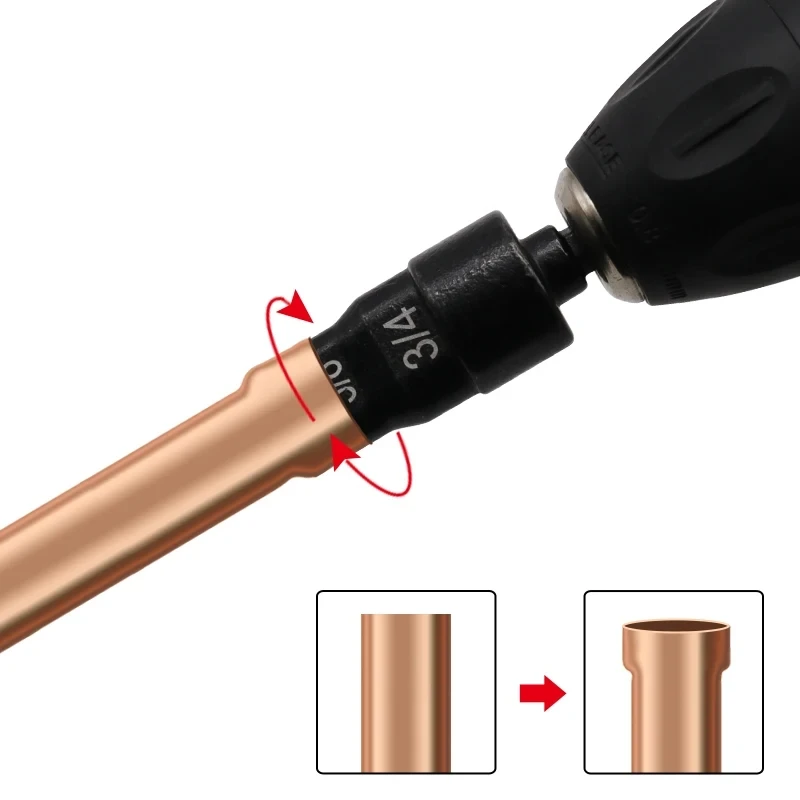 Imagem -04 - Cobre Tubo Expander para Hexagonal Handle Broca de Mão Expandindo Air Conditioner Tubo Ferramenta 4