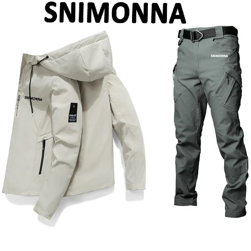 

Fishing Suit Set, Jacket, Tactical Pants, High-quality Spring and Autumn Sun Protection Season Outdoor Sports Fishing Suit