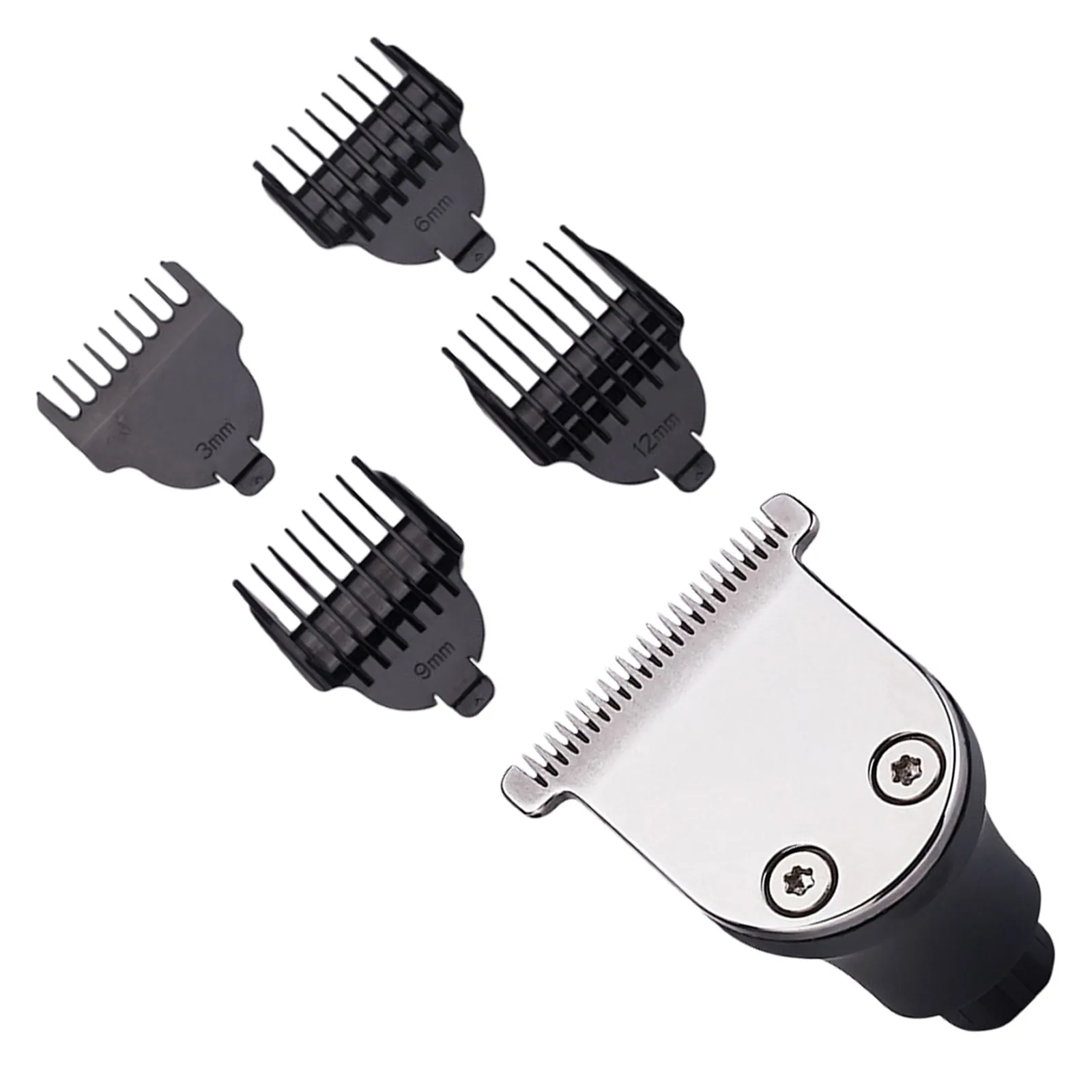 1Pcs Beard Shaver Head Metal Replacement for Electric Razor Hair Trimmer Universal Detachable Blade for Home Salon Beard Clipper