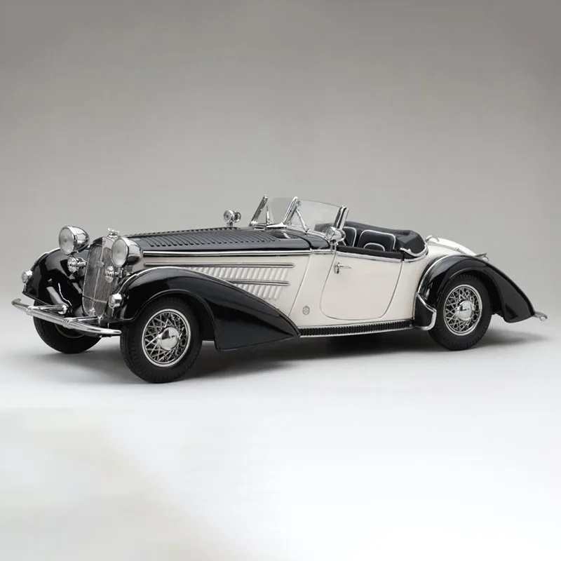 

SunStar 1:18 Horch 855 Roadster 1939 Vintage Car Simulation Limited Edition Alloy Metal Static Car Model Toy Gift