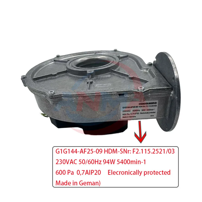 

Новый охлаждающий вентилятор G1G144-AF25-09 F2.115.2521 50/60 Гц SM74 CD102 SM102 XL105 Запасные части для принтера Heidelberg, сделано в Германии
