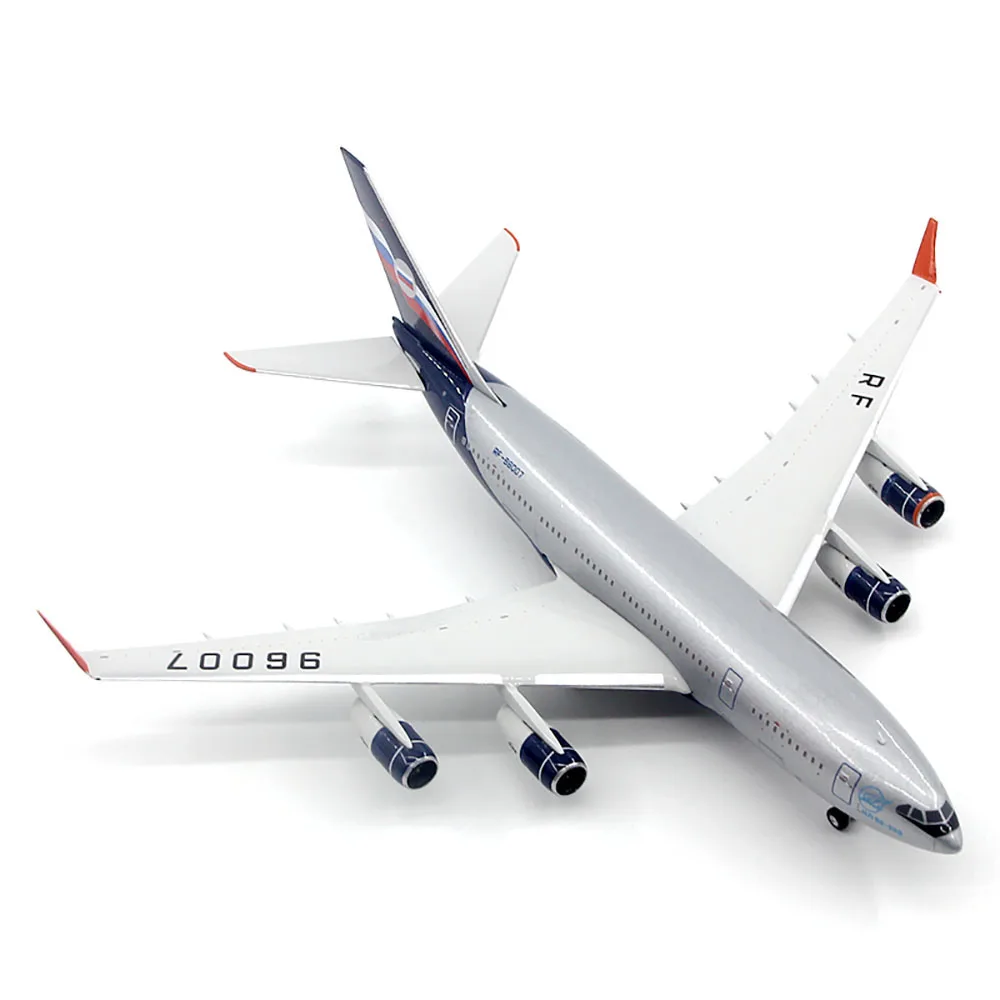 Diecast Phoenix 11830 Aeroflot Il-96-300 RF-96007 Aircraft Model 1/400 Scale Finished Emulation Airplance Model Collection Gift