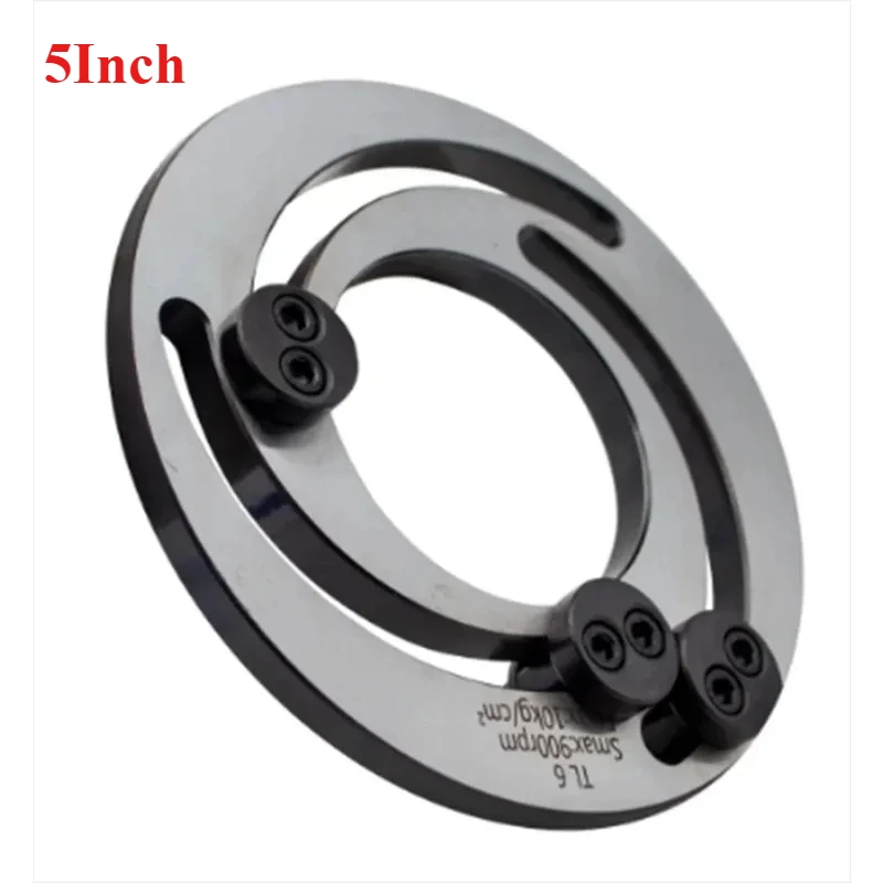 5Inch Adjustable Soft Jaw Boring Ring for CNC Lathe Chuck Machine Center Turning Cutting Tool Holders High Precision 0.005