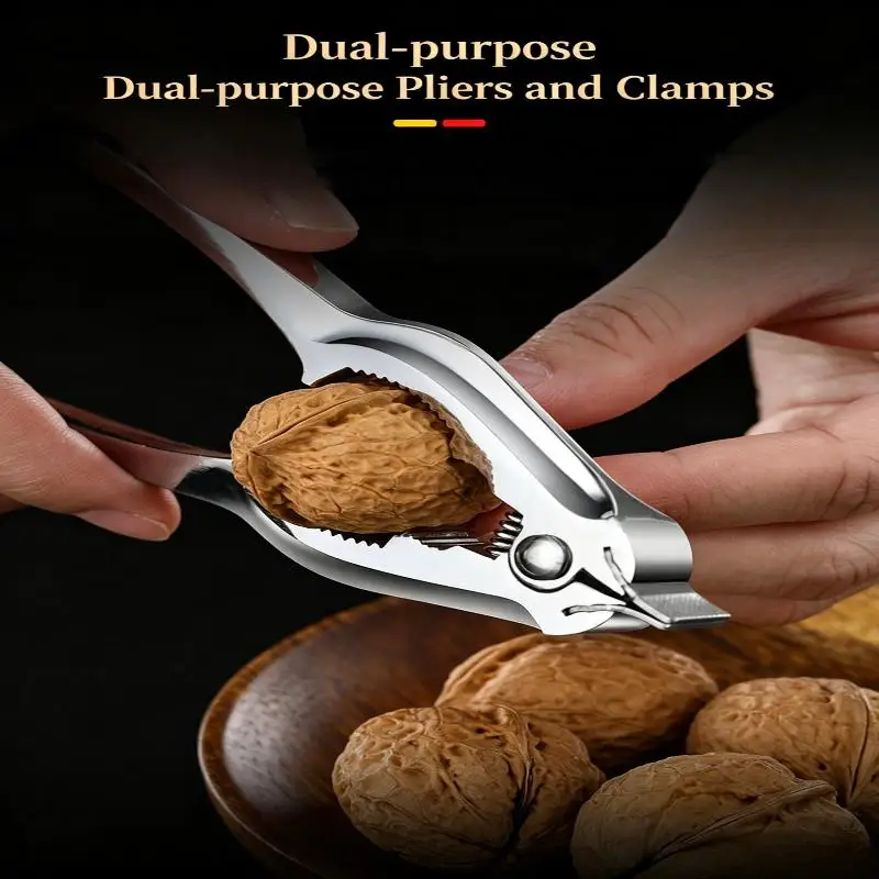 Oyster Opener Tool Seafood Cracker Clam Opener Kitchenware Zinc Alloy Shucker Stainless Steel Clam Opener Tool Kitchen Gadget