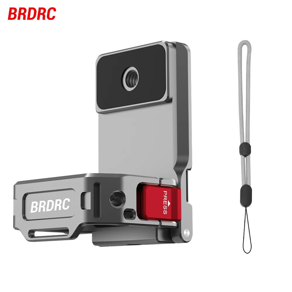 BRDRC Magnetic Adapter for DJI OSMO Pocket 3 Angle Adjustable Multifunctional Desktop Base Clip Clamp Mount Camera Accessories